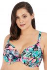 Elomi Pina Colada UW Plunge Swim Bra Midnight-thumb Underwired bikini bra 75-100, E-L ES7262-MIH
