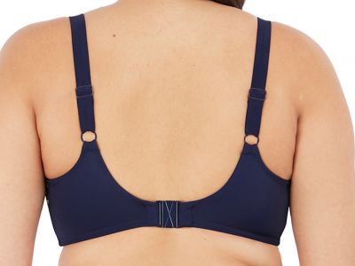 Elomi Pina Colada UW Crop Top Swim Bra Midnight Underwired crop top style bikini bra 75-95, F-K ES7263-MIH