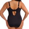 Elomi Plain Sailing Non-Wired Plunge Swimsuit Black-thumb Non-wired brazised swimsuit 80-95 G/H - K/L ES7280-BLK