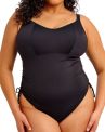 Elomi Plain Sailing Non-Wired Adj. Side Swimsuit - Black-thumb Non-wired bra zised swimsuit. 75-95 G/H - K/L ES7281-BLK