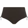 Elomi Plain Sailing High Waist Adjustable Bikini Brief - Black-thumb High waist bikini briefs. 40-52 ES7287-BLK