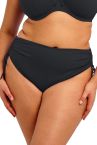 Elomi Plain Sailing High Waist Adjustable Bikini Brief - Black-thumb High waist bikini briefs. 40-52 ES7287-BLK