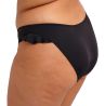 Elomi Plain Sailing High Leg Ruffle Bikini Brief - Black-thumb High waist bikini briefs. 40-52 ES7288-BLK