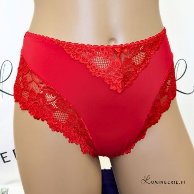 Plaisir Beate Midi Brief - Red  42-56 144-4/RED