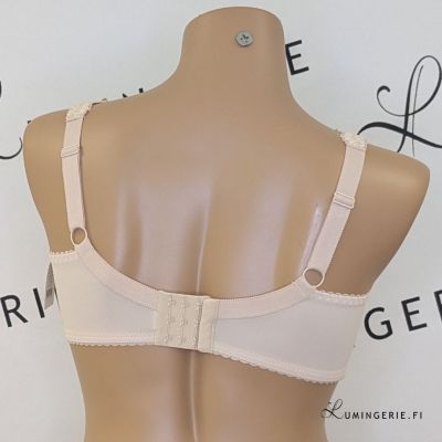 Plaisir Beate UW Full Cup Bra Silver Piony Underwired, non padded, stretch lace full cup bra 80-110 D-H 619431-3/SIL-PEO