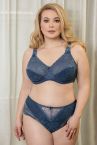 Plaisir Beate Full Cup Bra Topaz-thumb Underwired, non padded, stretch lace full cup bra 80-105 D-H 619431-TOZ