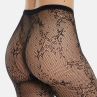 Cette Polaris Floral Fishnet Tights Black-thumb Floral fishnet tights with elasticated waist. S/M - 2XL 442-902/BLK