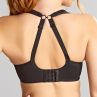 Panache Sport 5021 Power UW Padded Sports Bra Black-thumb Underwired, padded sports bra with racer back option. 60-90, D-M 5021-BLK