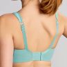 Panache Sport 5021M Power UW Padded Sports Bra - Aqua Haze Wave-thumb Underwired, padded sports bra with racer back option. 65-90, D-M 5021M-AHW