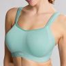 Panache Sport 5021M Power UW Padded Sports Bra - Aqua Haze Wave-thumb Underwired, padded sports bra with racer back option. 65-90, D-M 5021M-AHW