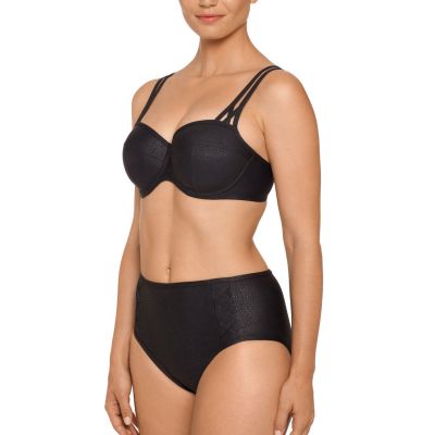 PrimaDonna Freedom Padded Balcony Bikini Top Black Underwired, padded balcony bikini 70-85, D-H 4004416-ZWA