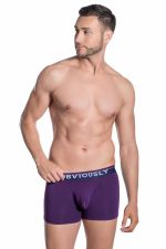 PrimeMan Boxer Brief Purple