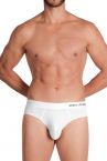 Obviously PrimeMan Brief White-thumb Brief 90% Lenzing MicroModal, 10% Lycra <br> S-3XL A02-1N