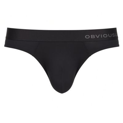 Obviously PrimeMan Hipster Brief black Hipster Brief 90% Lenzing MicroModal, 10% Lycra <br> S-XL A04-1A