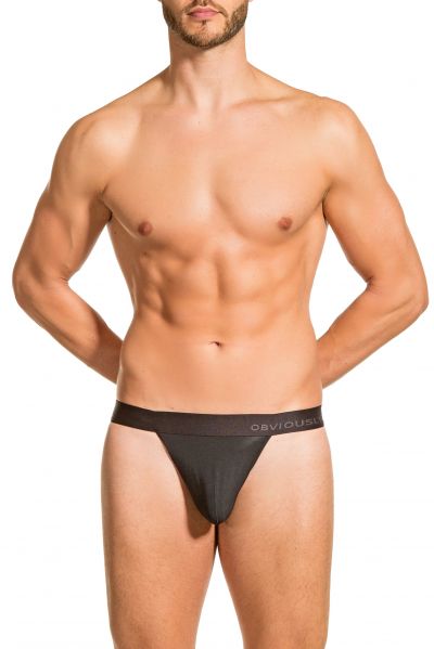 Obviously PrimeMan Jockstrap Black Jockstrap 90% Lenzing MicroModal, 10% Lycra <br> S-XL A07-1A