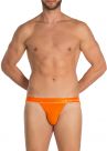 Obviously PrimeMan Jockstrap Orange-thumb Jockstrap 90% Lenzing MicroModal, 10% Lycra <br> S-XL A07-1O