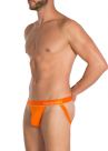 Obviously PrimeMan Jockstrap Orange-thumb Jockstrap 90% Lenzing MicroModal, 10% Lycra <br> S-XL A07-1O