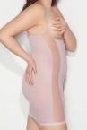 Mitex Pure Style Shaper Dress Powder Pink-thumb Shapewear dress S-2XL PS-PP