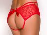 Anaïs apparel Anaïs Quinn Open Brief Red-thumb Open panty with lace and decorative straps S - 3XL 