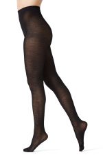 Quito Merino Wool Pantyhose Black 100 den