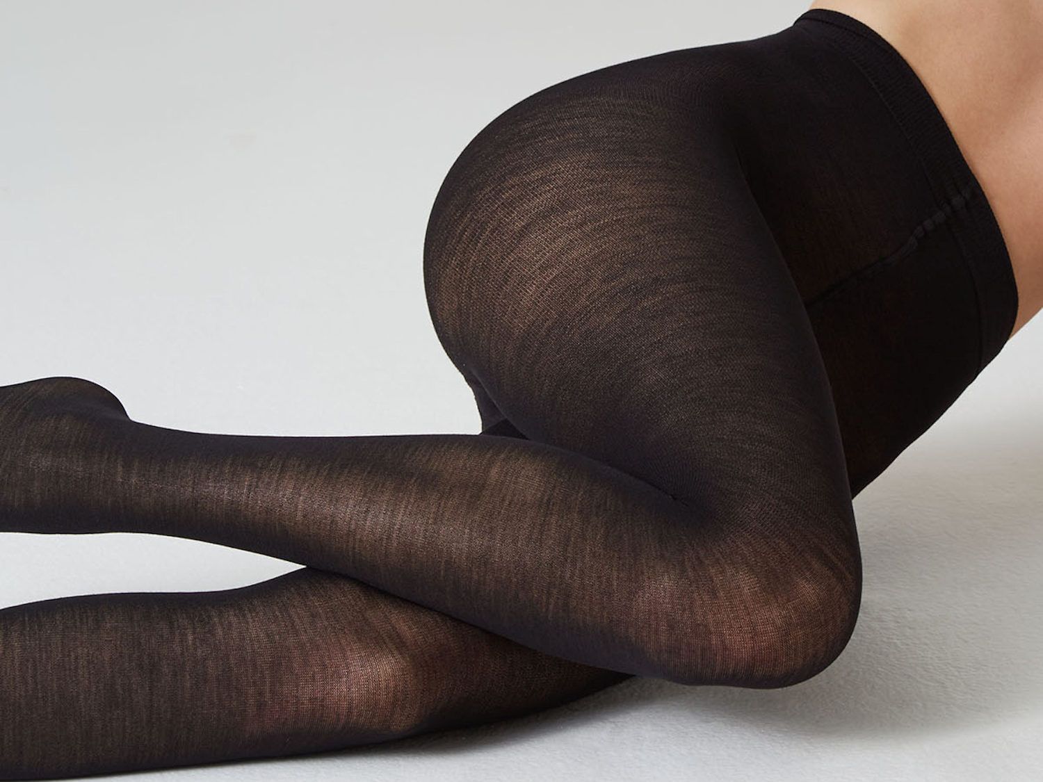 Cette Quito Merino Wool Pantyhose Black 100 den