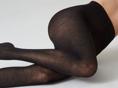 Cette Quito Merino Wool Pantyhose Black 100 den  S-XL 742-12-902