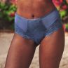 Panache Raciance Deep Brief Steel Blue-thumb Deep brief with high leg cut. 38-46 10464-STE