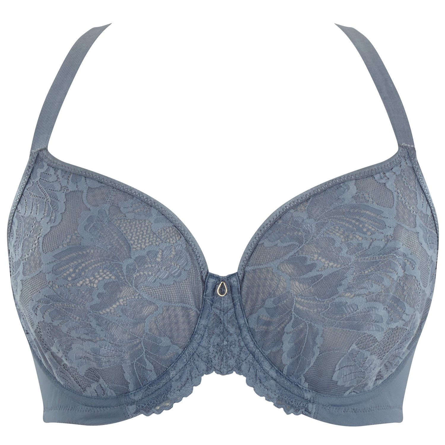 Buy A-GG Pastel Blue Recycled Lace Full Cup Non Padded Bra - 32C | Bras |  Argos