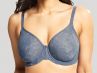 Panache Radiance UW Moulded Non Padded Bra Steel Blue-thumb Underwired, moulded, non-padded t-shirt bra. 70-85, DD-H 10641-STE