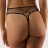 Playful Promises Ramona Strap & Mesh HW Thong Leopard Satin-thumb  38/UK10 - 54/UK26 PP-HW-3220-LP