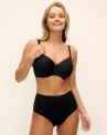 Fantasie Rebecca Essentials UW Spacer Bra - Black-thumb Full cup, smooth, moulded, unpadded bra with underwires 65-95, D-K FL101310-BLK
