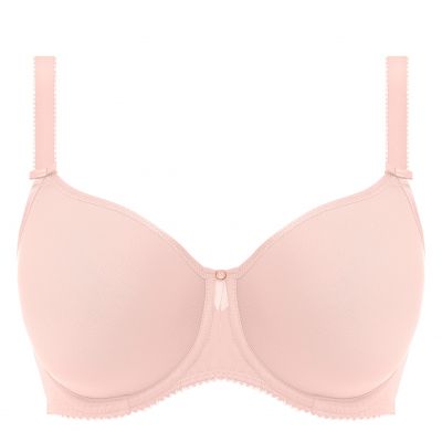 Fantasie Rebecca Essentials UW Spacer Bra Blush Full cup, smooth, moulded, unpadded bra with underwires 65-90, D-K FL101310-BLH