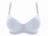 Fantasie Rebecca T-Shirt Bra White-thumb Underwired moulded t-shirt bra with thin spacer foam padding 65-90, E-K FL2024-WHE