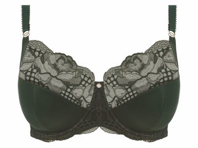 Fantasie Reflect UW Soft Side Support Bra Deep Emerald Underwired, unpadded side support bra 65-95, D-M FL101801-DPE