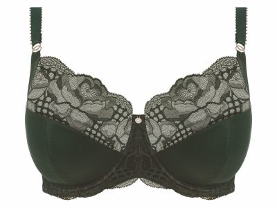 Fantasie Reflect UW Soft Side Support Bra Deep Emerald Underwired, unpadded side support bra 65-95, D-M FL101801-DPE