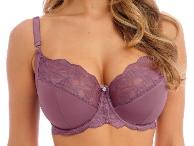 Fantasie Reflect UW Soft Side Support Bra Heather Underwired, unpadded side support bra 65-95, D-M FL101801-HER