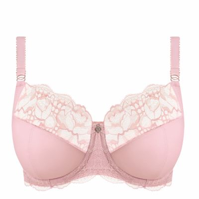 Fantasie Reflect UW Soft Side Support Bra - Soft Pink Underwired, unpadded side support bra. 65-95, D-M FL101801-SOK