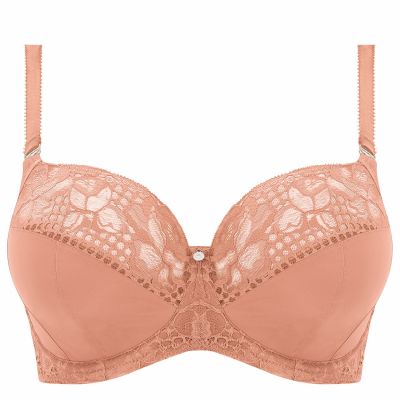 Fantasie Reflect UW Soft Side Support Bra Sunset Underwired, unpadded side support bra 65-95, D-M FL101801-SUT