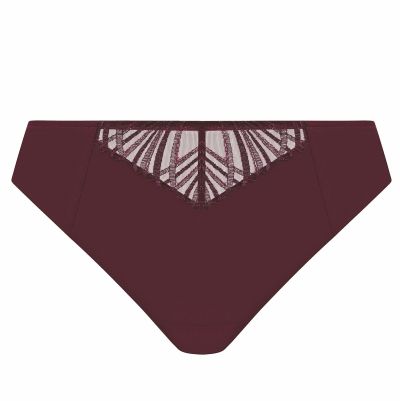 Elomi Reja Brazilian Brief - Fig Brazilian Brief to match your Reja bra. S/38 - 4XL/50 EL303155-FIG