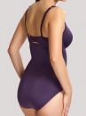 Panache Swimwear Riviero Swimsuit Aubergine-thumb Underwired swimsuit with luxurious jacquard fabric 70-90 E-K SW1330-AUB