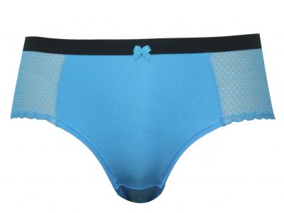 Parfait Lingerie Romina Hipster Mediterranean Blue Low waisted hipster brief S / 36-38 - 4XL / 60-62 P5525-MED