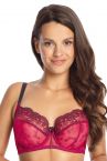 Gaia Lingerie Rose Soft Bra Raspberry-thumb Underwired, soft cup bra with side support 65-105, D-L BS-1115-MAL-S16/SMX16
