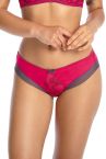 Gaia Lingerie Rose Mini Briefs Raspberry-thumb Low waist brief M/38 - 4XL/48 GFP-1115-MAL-FP