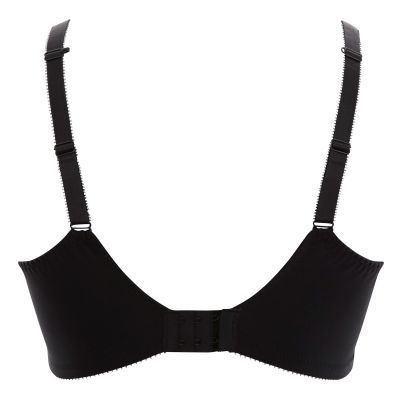 Sculptresse by Panache Roxie Plunge Bra Black Underwired, non-padded plunge bra. 75-105, D-M 9586-BLK