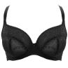 Sculptresse by Panache Roxie Plunge Bra Black-thumb Underwired, non-padded plunge bra. 75-105, D-M 9586-BLK