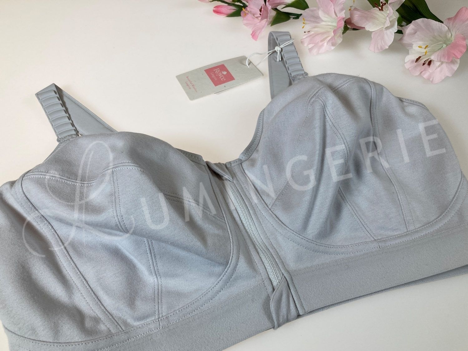 Royce Fearne Comfort Bra Light Grey  Lumingerie bras and underwear for big  busts