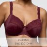 PrimaDonna Salerno UW Full Cup Bra - Evening Red-thumb Underwired, non-padded full cup bra with side support. 70-110, D-M 01635-30/35-EVR