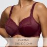 PrimaDonna Salerno UW Full Cup Bra - Evening Red-thumb Underwired, non-padded full cup bra with side support. 70-110, D-M 01635-30/35-EVR