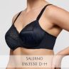 PrimaDonna Salerno UW Full Cup Bra Midnight Blue-thumb Underwired, non-padded full cup bra with side support. 70-110, D-M 01635-30/35-MID
