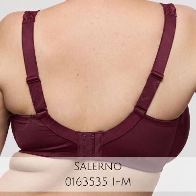PrimaDonna Salerno UW Full Cup Bra - Evening Red Underwired, non-padded full cup bra with side support. 70-110, D-M 01635-30/35-EVR